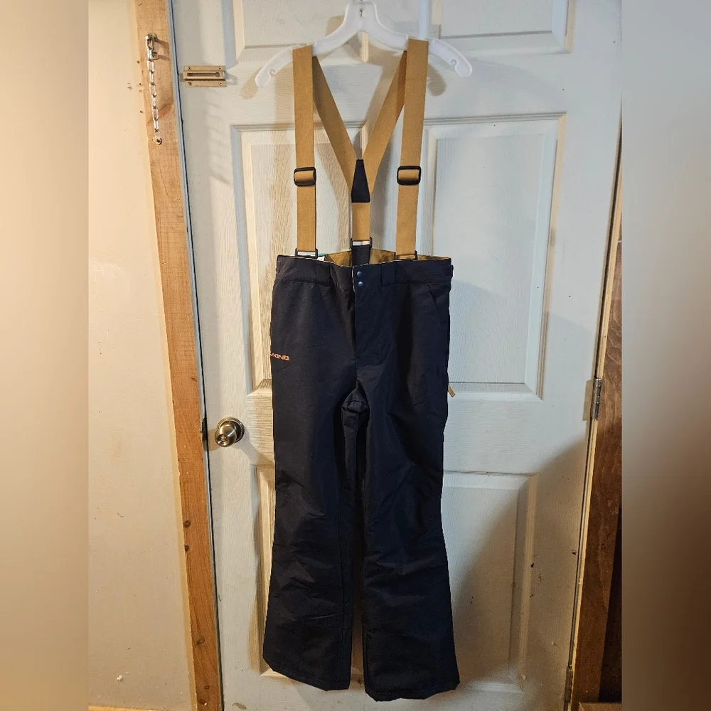 DAKINE YOUTH CONVERTIBLE SNOWPANT: BLUE: NEW WITH TAGS: XL (18/20)